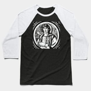 Nicolaus Copernicus Baseball T-Shirt